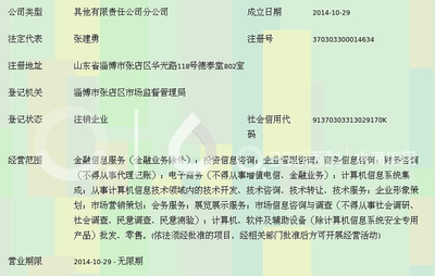 首山金融信息服務(上海)淄博分公司 專業商務信息咨詢的領航者